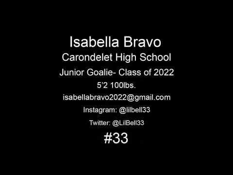 Video of Isabella Bravo Lacrosse Goalie Highlights Spring 2021