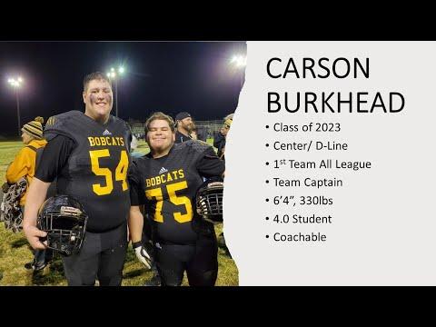 Video of Carson Burkhead Junior Season Highlights (Offense) 