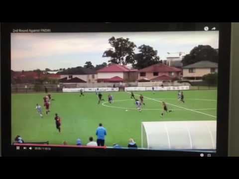 Video of Amy pulls of another great save - though she wasn't to know that this this was offside.