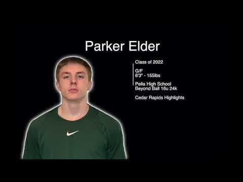 Video of Parker Elder / July MAYB Tournament Cedar Rapids, IA