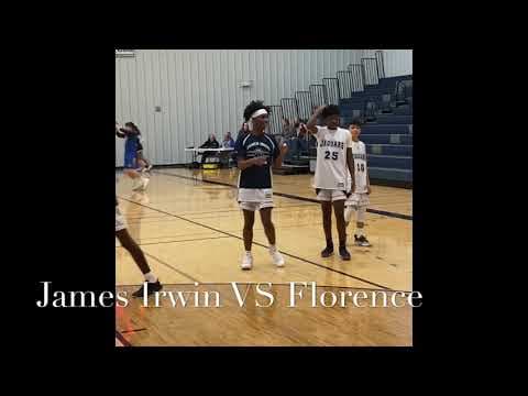 Video of James Irwin VS Florence, Jalen Higgs