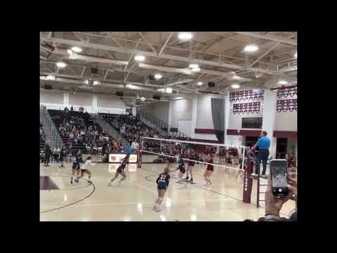 Video of Brittany Mendoza, libero #22, 2023 ( Millikan vs Paloma Valley)