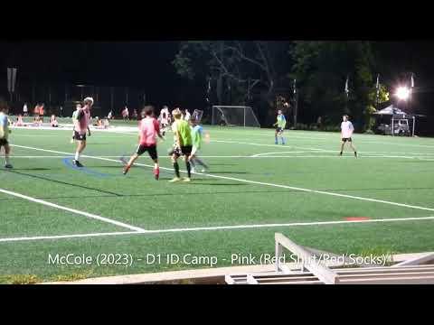 Video of Neil McCole III (2023) D1 ID Camp (NC) 4 Sessions