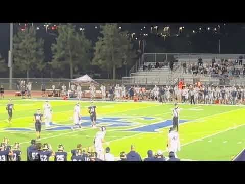 Video of Tipped pass for Int
