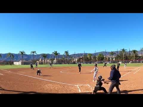 Video of Great throw to third; Ump missed this call... :(