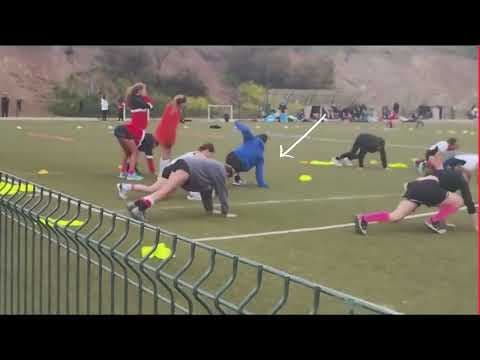 Video of Field hockey training day