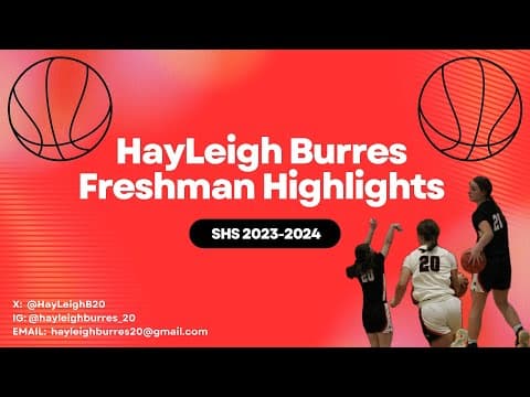 Video of Freshman Highlights (23-24)