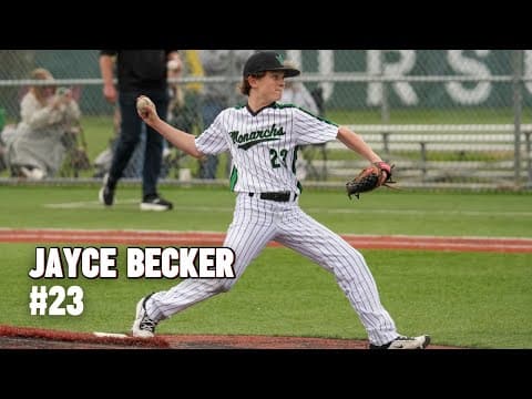 Video of Jayce Becker #23 - Dominates the Mound