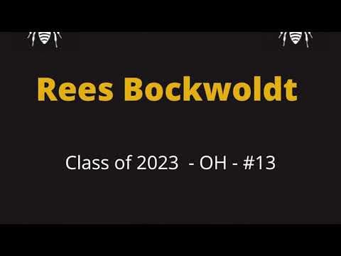 Video of Rees Bockwoldt - March 18/19 - 17's Open - Hive 17 Gold - #13
