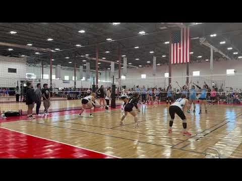 Video of AAU Super Regional Cairo Bradford Libero/DS #1 Class of 2026