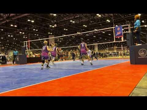 Video of Pete Smith - #10 Middle Hitter - AAU National Championships- Orlando July 2023