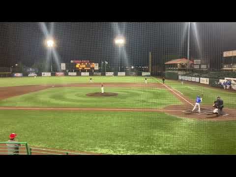 Video of Relief outing from 5/21/25 FB sat 84-86 top 87 CB 72-76  2ip 0R 3K 0BB