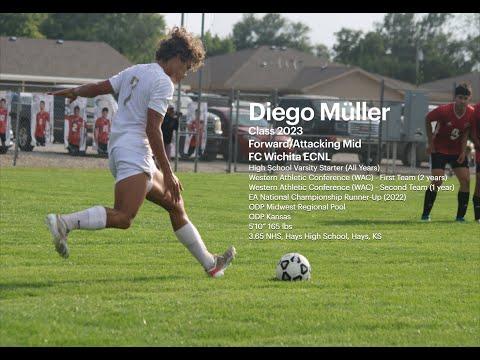 Video of Diego Muller Senior Highlights (First Half Fall Season)