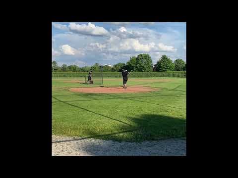 Video of Hitting BP 97 MPH exit velocity