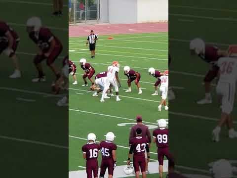 Video of #91 Long Snapper & Tackle Koby Haas