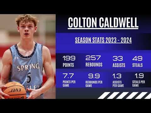 Video of colton caldwell highlights 23-24