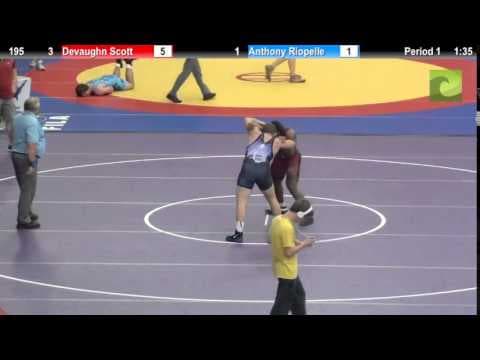 Video of 195 Devaughn Scott vs. Anthony Riopelle