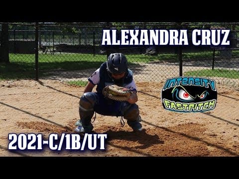 Video of 2021, C/1B/UTL player, Skills Video-Alexandra Cruz 