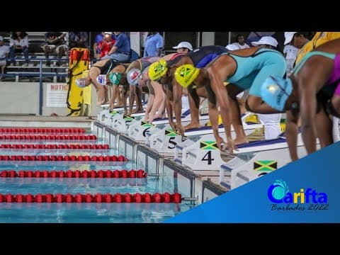 Video of Jamaica second leg 4x50 free relay @ 3:00:00