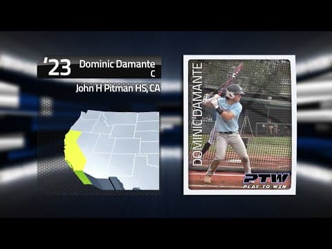 Video of Dominic Damante (Class of 2023)