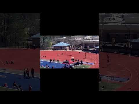 Video of Isaiah brice 4/100 4th leg