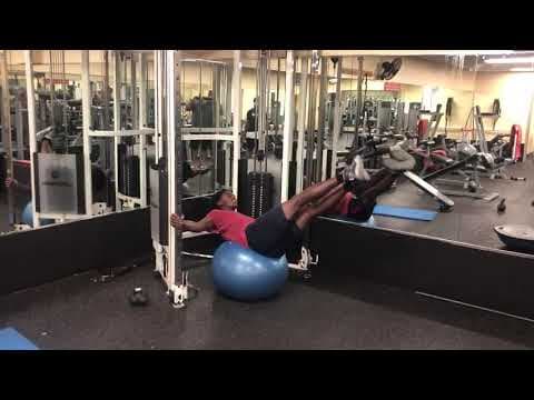 Video of plyometric/weight training 
