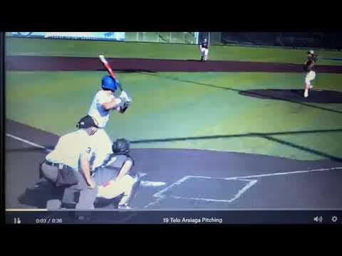 Video of Telo Arsiaga - Pitching FB 88 against Creighton Prep in Omaha, NE 