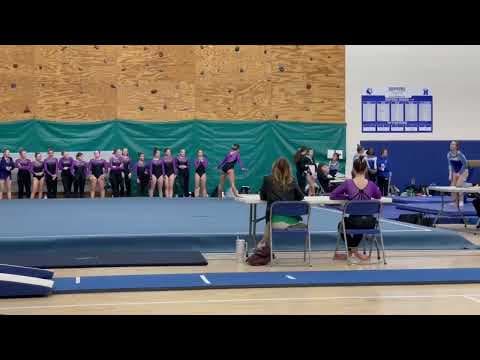 Video of Floor Routine @ Hopkins 1-30-24