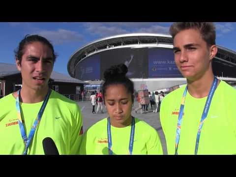 Video of Samoan 'Teammates' - FINA 2015 World Swimming Championships