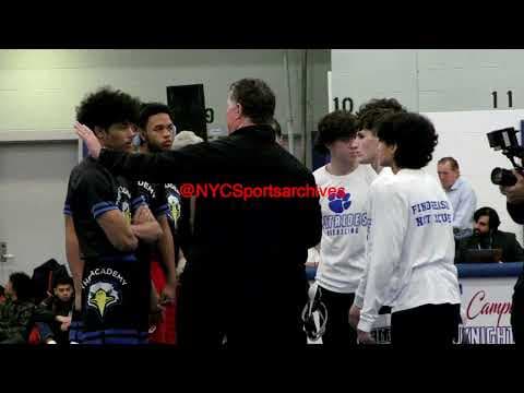 Video of PSAL Boys A Wrestling Championship Eagle Academy I v Petrides 01 30 2023