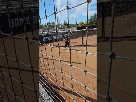 Video of Anna Wangberg Hitting