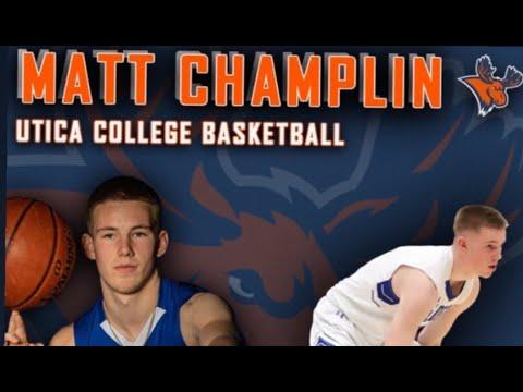 Video of Matt Champlin Utica Commitment Video