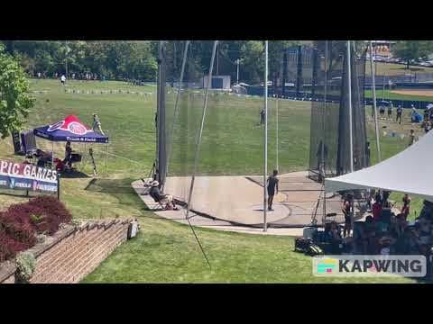 Video of AAU Junior Olympics Decathlon Day 2 