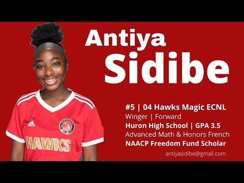 Video of Antiya Sidibe MI Hawks 04 Magic ECNL Fall 2020 Highlights