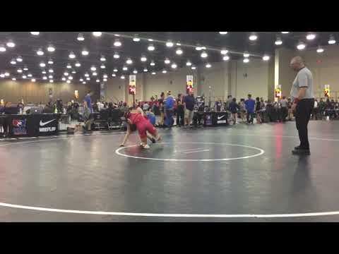 Video of (3/22/19) USA Folkstyle National Championships [OKC] Juniors Match #1