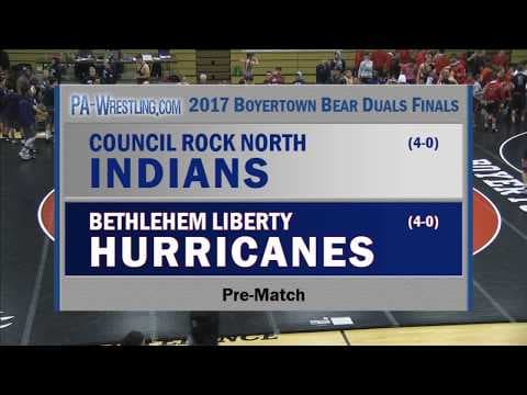 Video of Sam Hayes vs Bethlehem Liberty HS- start @27:22 (12-2017) "N" sinlget