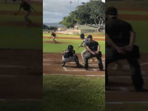 Video of Summer pitching in July 2019