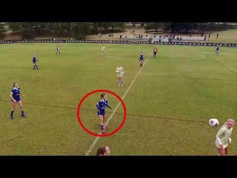 Video of Abigail Hall #23 FC Westlake 05G FDL - Scrimmage vs. St. Edward's University - Feb 2022