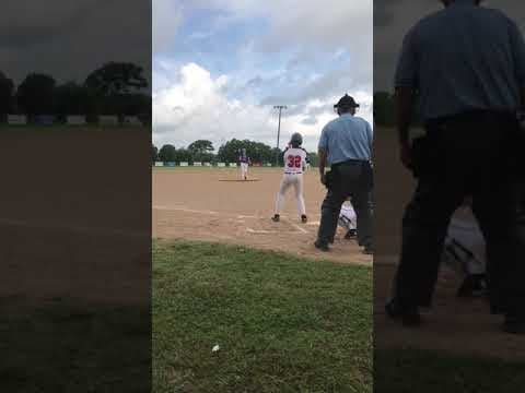 Video of 3 pitch strikeout 