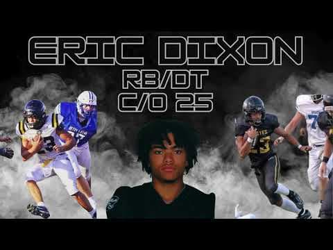 Video of Eric Dixon Class of 25 Junior Year Football Highlights RB (DT) Berea Community High School Kentucky