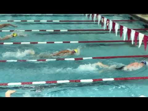 Video of Andrew Taylor 200 Free 1:47.92  (junior year) Cedar Crest Classic Feb 5 20922 Yellow cap towards bottom of screen in 2nd place most of race.
