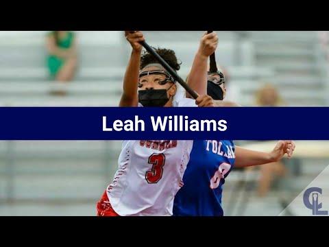 Video of Leah Williams Lacrosse Highlights - CT 2023 - Att. Mid. Draw