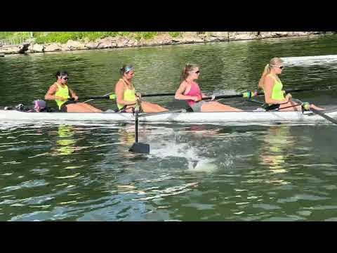 Video of Bow seat, U17 4+ practice (May 30, 2024)