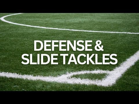 Video of Defense & Slide Tackle Highlights