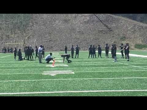 Video of Caleb Bower Fastest Pro-Shuttle at APC Combine 4.03 