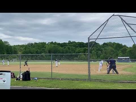 Video of 2 out 2 RBI single, 16 years old playing senior legion (19U)