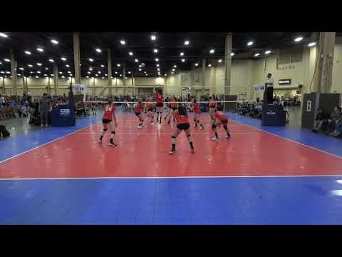 Video of Devon Nardoni, Setter #13, Forza 1 West 17 Under Armour, 2018 Vegas Classic Footage #3, 2/17/18