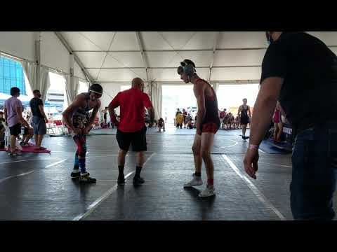 Video of Summer Nationals Atlantic City - August 2020 - High School Duals (Stephen - Black Singlet - Barn Brothers)