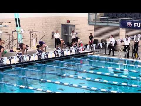 Video of 50 Free Time Trial - goes best time - Futures, Fargo, ND