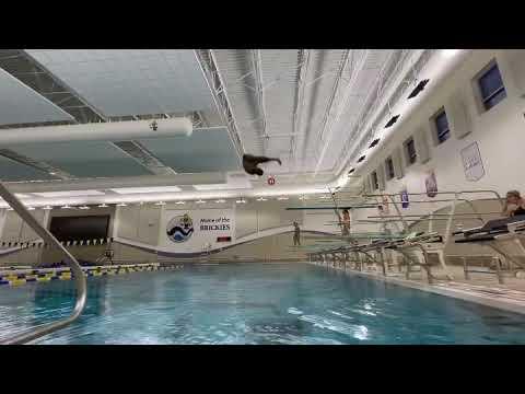 Video of Ethan Ferba Class of 2022- New 11 Dive List- new dives 5233d, 5134d